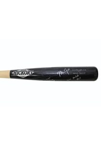 2010 Mike Trout Los Angeles Angels Game-Used & Autographed Pre-Rookie Bat