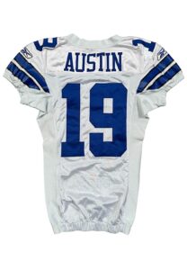 2010 Miles Austin  Dallas Cowboys NFC Wild Card & Division Championship Game-Used Jersey