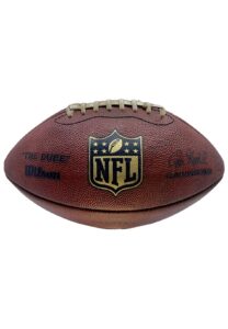 2010 NY Giants Game-Used NFL Kickoff Football