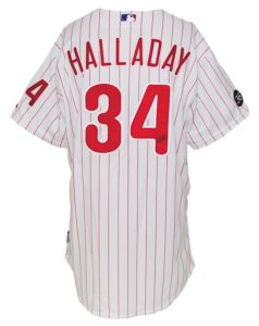 2010 Roy Halladay Philadelphia Phillies Game-Used Home Jersey