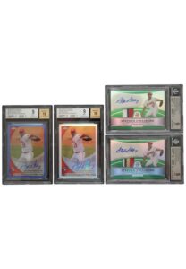 2010 Topps Chrome Rookie Autographs & Bowman Platinum Relic Autographs Stephen Strasburg