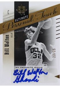 2010 Upper Deck Ultimate Personal Touch Bill Walton Autographed #M-BW