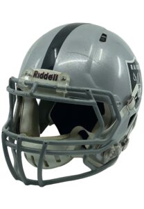 2010 Zach Miller Oakland Raiders Game-Used Helmet