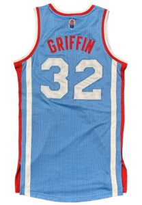 2011-12 Blake Griffin LA Clippers Game-Used Hardwood Classics Jersey