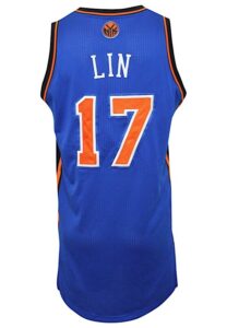 2011-12 Jeremy Lin New York Knicks Game-Used Jersey