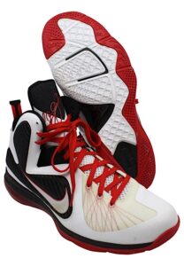 2011-12 LeBron James Miami Heat Game-Used Shoes