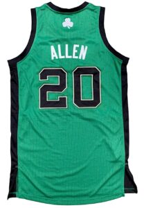 2011-12 Ray Allen Boston Celtics Game-Used Alternate Jersey