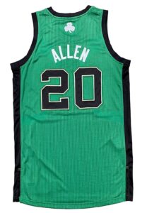 2011-12 Ray Allen Boston Celtics Game-Used Jersey