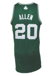 2011-12 Ray Allen Boston Celtics Game-Used Road Jersey 