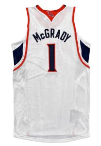 2011-12 Tracy McGrady Atlanta Hawks Team-Issued Post Career Jersey