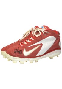 2011 Albert Pujols St. Louis Cardinals Game-Used & Autographed Cleats