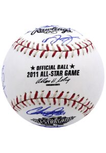 2011 All-Star Game Team-Signed ASG Baseball