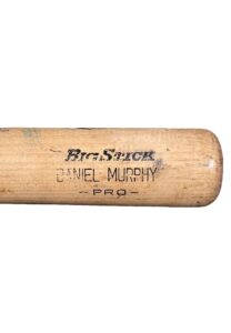 2011 Daniel Murphy NY Mets Game-Used Bat