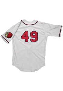 2011 Jair Jurrjens Atlanta Braves Game-Used TBTC Jersey