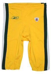 2011 Jordy Nelson Green Bay Packers Game-Used Pants Attributed To Super Bowl XLV