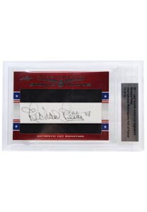 2011 Leaf Sports Icons Cut Signatures Richard Petty