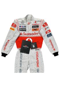 2011 Lewis Hamilton F1 Race-Worn McLaren Suit