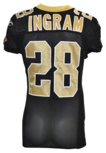 2011 Mark Ingram Rookie New Orleans Saints Game-Used Home Jersey