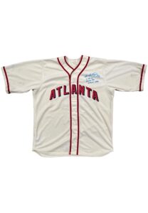 2011 Martin Prado Atlanta Braves Game-Used & Signed TBTC Jersey