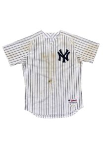 2011 Robinson Cano NY Yankees Game-Used Grand Slam Home Jersey