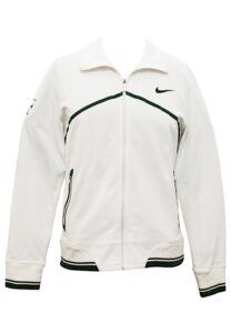 2011 Roger Federer Player-Worn Wimbledon Custom Warm-Up Tennis Jacket