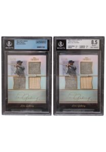 2011 Topps Tribute Triple Relics Lou Gehrig #TTRLG