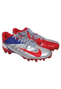 2011 Victor Cruz NY Giants Game-Used & Autographed Cleats