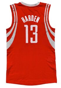 2012-13 James Harden Houston Rockets Game-Used Jersey