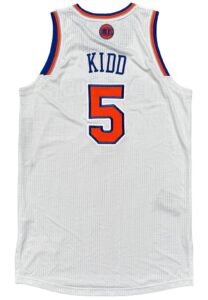 2012-13 Jason Kidd NY Knicks Latin Nights Game-Used Jersey