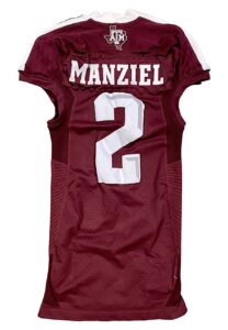 2012-13 Johnny Manziel Texas A&M Aggies Game-Used Jersey