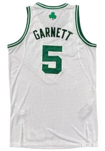 2012-13 Kevin Garnett Boston Celtics Game-Used Home Jersey