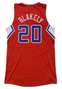 2012-13 Marqus Blakely LA Clippers Game-Used Jersey