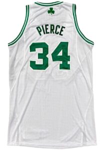 2012-13 Paul Pierce Boston Celtics Game-Used Home Jersey