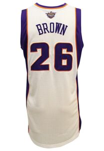 2012-13 Shannon Brown Phoenix Suns Game-Used Home Jersey