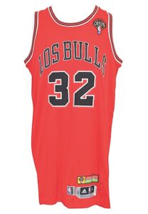 2012-2013 Richard “Rip” Hamilton Chicago Bulls ‘Noche Latina’ Game-Used Road Jersey (Chicago Bulls Charities LOA)