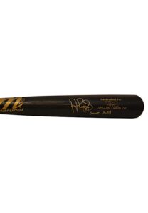 2012 Albert Pujols Los Angeles Angels Game-Used & Autographed Bat