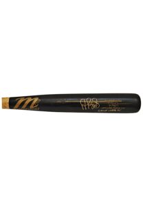 2012 Albert Pujols St. Louis Cardinals Game-Used & Autographed Bat