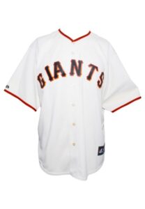 2012 Buster Posey & Pablo Sandoval San Francisco Giants World Series Replica Jerseys