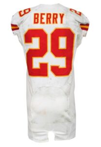 2012 Eric Berry Kansas City Chiefs Game-Used Road Jersey