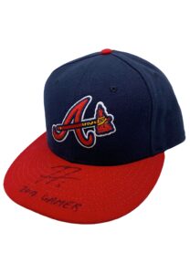 2012 Freddie Freeman Atlanta Braves Game-Used & Signed Cap