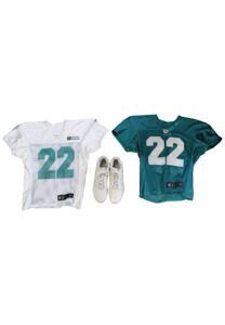 2012 Reggie Bush Miami Dolphins Player Worn Practice Jerseys & Cleats