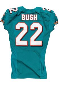 2012 Reggie Bush Miami Dolphins Pro-Cut Jersey