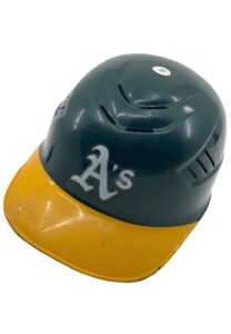 2012 Seth Smith Oakland A’s Game-Used Helmet