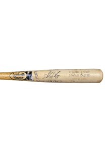 2012 Starlin Castro Chicago Cubs Game-Used & Signed Bat