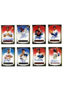 2012 Topps Baseball “Five Star” LE Near-Complete Set Autographed Cards Featuring Kaline, Aaron, Musial & Many Others