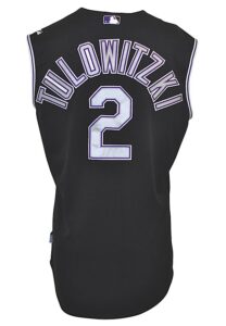 2012 Troy Tulowitzki Colorado Rockies Game-Used Alternate Vest