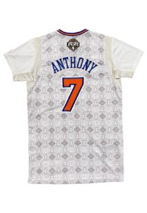 2013-14 Carmelo Anthony NY Knicks Game-Used Latin Nights Jersey