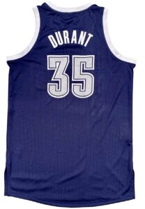 2013-14 Kevin Durant Oklahoma City Thunder Game-Used Alternate Jersey