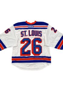 2013-14 Martin St. Louis NY Rangers Game-Used Jersey