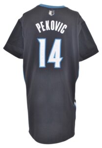 2013-14 Nikola Pekovic Minnesota Timberwolves Game-Used Uniform